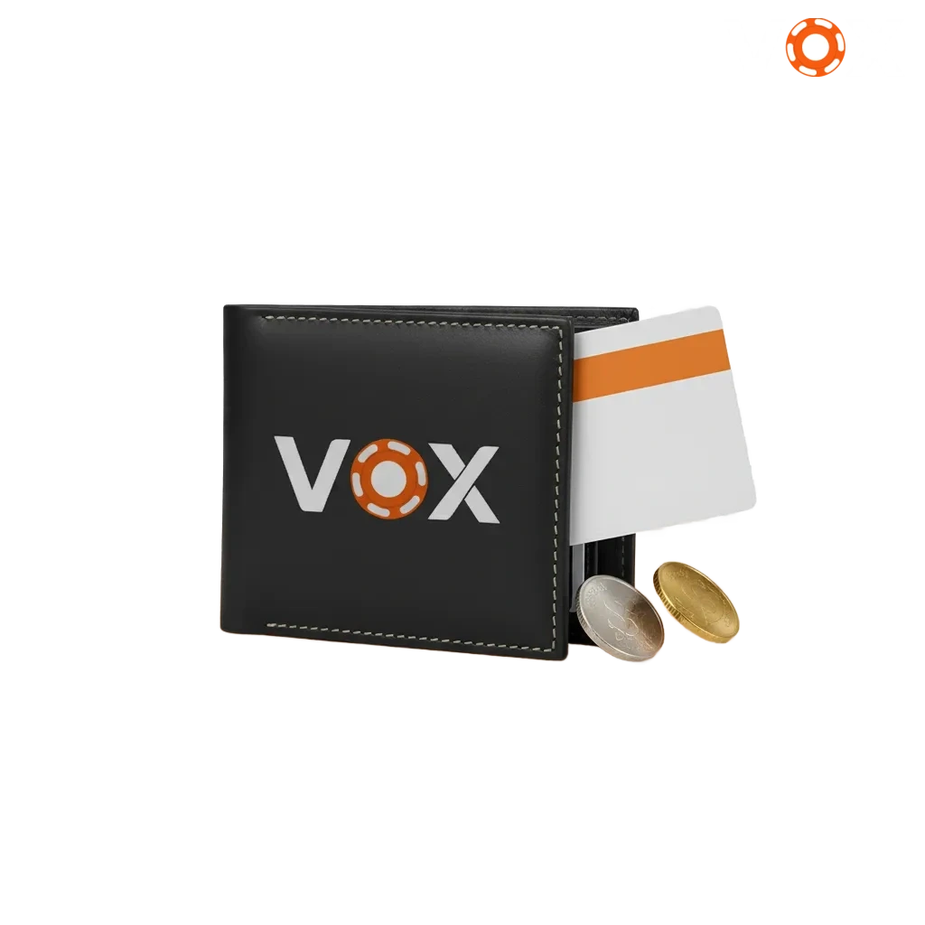 VOX Casino: 14 metod płatności (BLIK, Visa, Skrill, Bitcoin), depozyt 10–50k PLN, wypłaty 50–100k PLN, bonus 100%+600 spinów