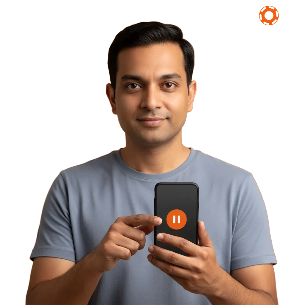 Baner 'Odpowiedzialna gra': narzędzia kontroli, limity, wsparcie, znak 18+.