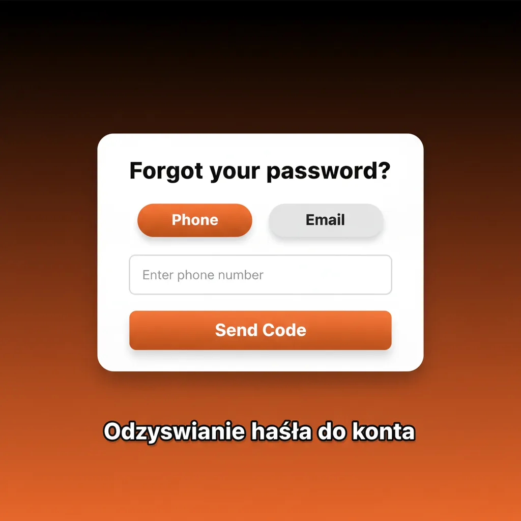Instrukcja resetu hasła: kliknij 'Nie pamiętasz hasła?', wybierz e-mail lub SMS, ustaw nowe hasło, włącz 2FA